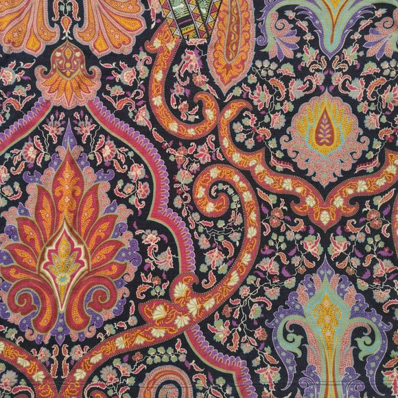 NWT ETRO  100% Wool Maglia Palm Springs V-neck Paisley Pullover Sweater Top. 8 - Picture 5 of 8